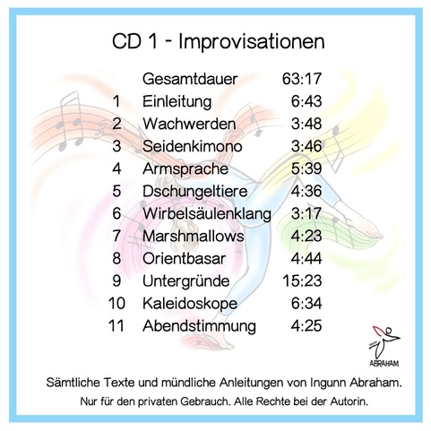 Impro CD 1 Innenseite